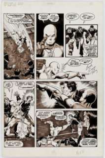 George Pérez and Jack Abel Deadly Hands of Kung Fu #20 Story Page 5 White Tiger Original Art (Marvel, 1976).... | Heritage