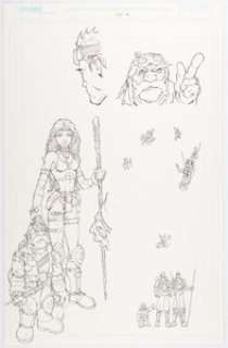 Dan Fraga and Larry Stucker Gear Station #3 Page 18 Original Art (Image, 2000)....