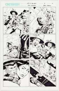 Rod Whigham and Drew Geraci Way of the Rat #5 Partial Story Original Art Group of 10 (CrossGen, 2002).... (Total: 10 Original Art)