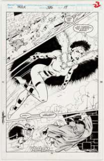 Dale Keown and Mark Farmer Incredible Hulk #386 Page Original Art (Marvel, 1991).... | Heritage