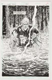 Jim Aparo and Gerry Fernandez Green Arrow #87 Splash Page 16 Original Art (DC, 1994).... | Heritage