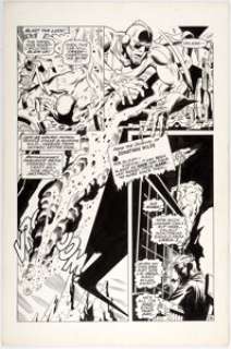 Dan Adkins - "Starhawk" Story Page 6 Original Art (Marvel, 1969)....
