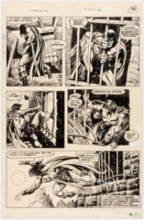 John Buscema and Alfredo Alcala The Savage Sword of Conan #32 Story Page Original Art (Marvel, 1978).... | Heritage