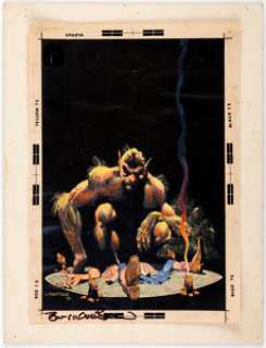 Jack Adler DC 100-Page Super Spectacular #4 Cover Color Guide (DC, 1971).... | Heritage