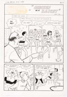 Dan DeCarlo Life with Archie #45 Story Page 6 Original Art (Archie, 1966).... | Heritage