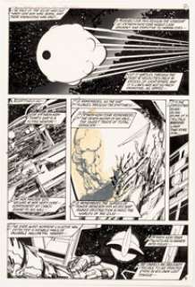 John Byrne Space: 1999 #6 Story Page 2 Original Art (Charlton, 1976).... | Heritage