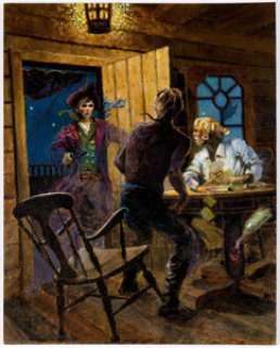 Carl Lundgren Ghost of Captain Stone Original Painting (1977).... | Heritage