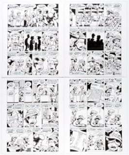 Peter Bagge Woman Rebel: The Margaret Sanger Story Pages 16-20 Original Art Group of 5 (Drawn & Quarterly, 2013). ... (Total: 5 Original Art) | Heritage