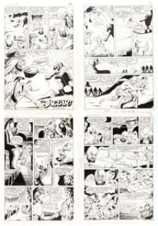 Dick Ayers and Steve Ditko The Fly #9 Complete 10-Page Jaguar Story Original Art (Archie, 1984).... | Heritage