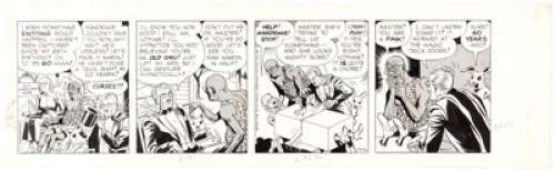 Wally Wood MAD #72 Mandrake the Magician Comic-Strip Parody Original Art (EC Comics, 1962).... | Heritage