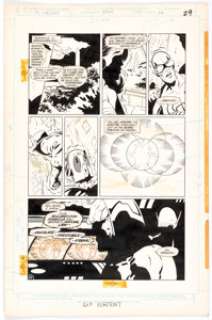  - Keith Giffen and Dave Hunt DC Challenge #11 Story Page 22 Original Art (DC, 1986)....