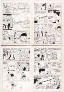 Murphy Anderson Jonny Quest #9 Complete 26-Page Story Original Art Complete Story (Comico, 1987).... (Total: 26 Original Art) | Heritage