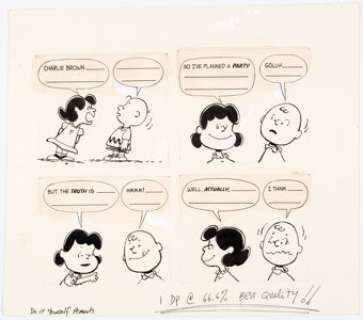 Jack Rickard MAD #242 "Peanuts" Parody Page Original Art (EC Comics, 1983).... | Heritage