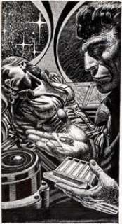 Kelly Freas The Gateway Trip: Tales and Vignettes of the Heechee Illustration Original Art (Del Rey, 1990).... | Heritage