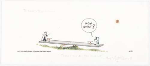 Patrick McDonnell Mutts Daily Comic Strip Original Art dated 6-20-2000 (King Features Syndicate, 2000).... | Heritage