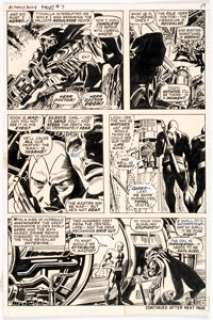 Gene Colan and Frank Giacoia Astonishing Tales #7 Story Page 4 Original Art (Marvel Comics, 1971).... | Heritage
