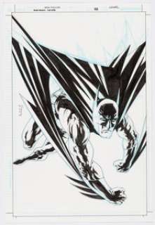 Sean Phillips Batman:Legends of the Dark Knight #188 Cover Original Art (DC Comics,  2005).  A great cover by -