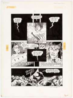 Michael Kaluta and Russ Heath Marvel Graphic Novel #34 The Shadow: Hitler’s Astrologer Story Page 18 Original Art - | Heritage