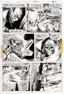 John Buscema and Tom Palmer Conan the Barbarian #54 Page 17 Original Art (Marvel, 1975). Conan has a supernatural - | Heritage