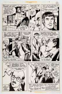 Dick Giordano Detective Comics #484 Story Page 9 Human Target Original Art (DC COMICS, 1979).  Christopher Chance -