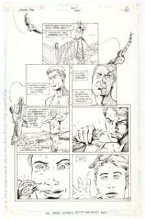 Chas Truog and Mark Farmer Animal Man #27 Story page 14 Original Art (DC, 1990)....