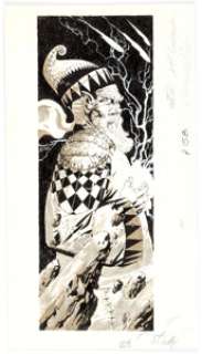 Karl Waller - Earthdawn Rulebook Illustration Original Art (FASA, 1993).