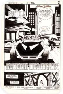 Gene Colan And Bob Smith | Detective Comics #542 Story Page 2 Original Art (DC, 1984). | Heritage