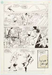 Ken Hooper and Bob Dvorak - Aquaman #11 Story Page 9 Original Art (DC, 1992)....