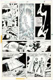 Sal Buscema And Vince Colletta | Captain America #188 Story Page 9 Original Art (Marvel, 1975). | Heritage
