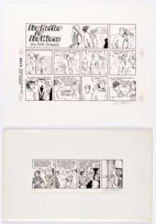 Lynn Johnston | For Better or For Worse Sunday-Weekday Comic Strip Original Art Group of 2 (Universal Press Syndicate, 1991-92). | Heritage