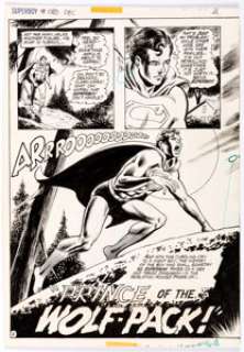 Bob Brown And Murphy Anderson | Superboy #180 Title Page 2 Original Art (DC, 1965). | Heritage