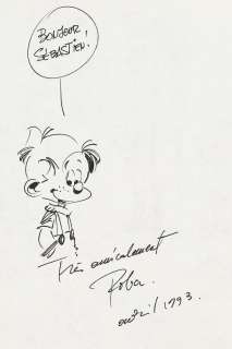 Roba | Boule et Bill 4 (ré 90) agrémenté d’une… | AZ auction