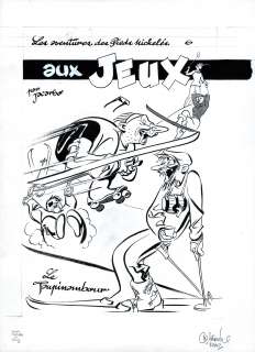 SEVERIN Al  - Les Pieds Nickelés  - Couverture du tome 6 édité au Topinambour  - [...] | Vermot et Associés