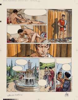 Delaby - Lot 395 - Murena, mise en couleurs de Dina Kathelyn à…