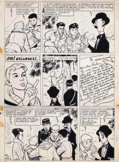 Mitacq | La Patrouille des Castors, planche n°12 à… | AZ auction