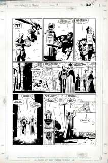 Al Williamson, Mike Mignola - Fafhrd And the Gray Mouserâ #4 P 26 (Famous Marvel Series Right Before Mignola Creates Hellboy!) 1991