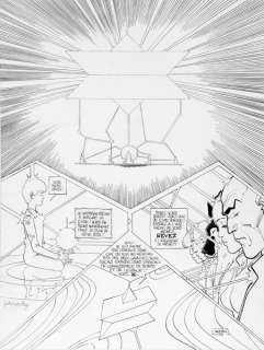 Moebius | John Defool, planche n°26 Ã  l’encre de Chine de … | Banque Dessinée