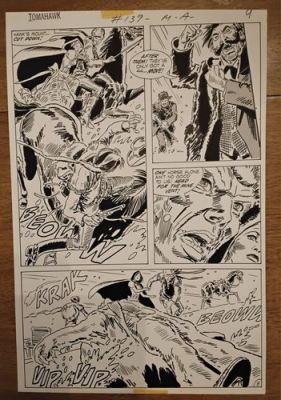 Frank Thorne SON OF TOMAHAWK #139 Original DC Comics WESTERN Panel Page Art! | eBay US (Buy It Now)