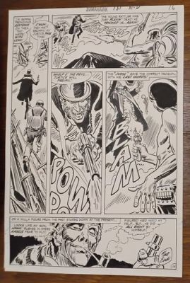 Frank Thorne SON OF TOMAHAWK #131 Original DC Comics WESTERN Panel Page Art! 2 | eBay US (Buy It Now)