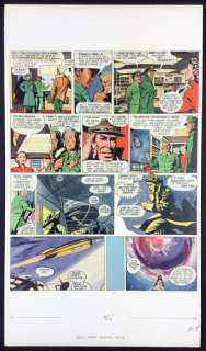 Hampson, Frank | original plate  - Dan Dare: The Red Moon Mistery  - (1951) | Catawiki
