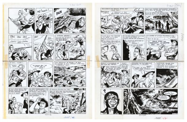 Herbert | Docteur Gladstone, planches n°15 et 16 à… | AZ auction