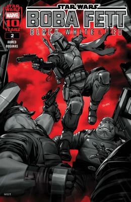 Derrick Chew - Boba Fett BWR issue 2 (published piece of original art)