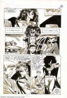 Joe Staton - Original Art for Huntress (DC, 1990). From Joe Staton’s run on the late ’80s/early ’90s Huntress - | Heritage