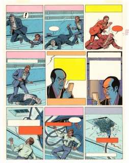 Jacobs. Mise en couleurs Blake et Mortimer | BDEnchères