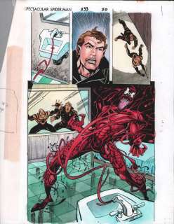 John Kalisz | Spectacular Spider-Man #233 P.20 - Carnage - 1996 | Anthony’s Comic Book Art