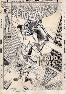 John Romita Sr - Amazing Spider-Man 76 Cover