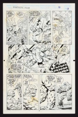 Original Art from Fantastic Four #388 (1994) Pg 17 by Paul Ryan & Danny Bulanadi | eBay US (Buy It Now)