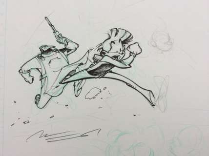 Munuera | Dessin original  - Spirou | Catawiki