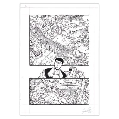 Guillaume Singelin | Shin Zero 2 - Planche originale 60 | Achetez de l’Art