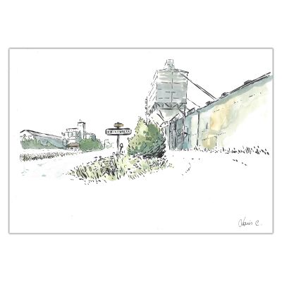 Louis Clichy | Le Corset - Dessin original sur papier (réf. 124) | Achetez de l’Art